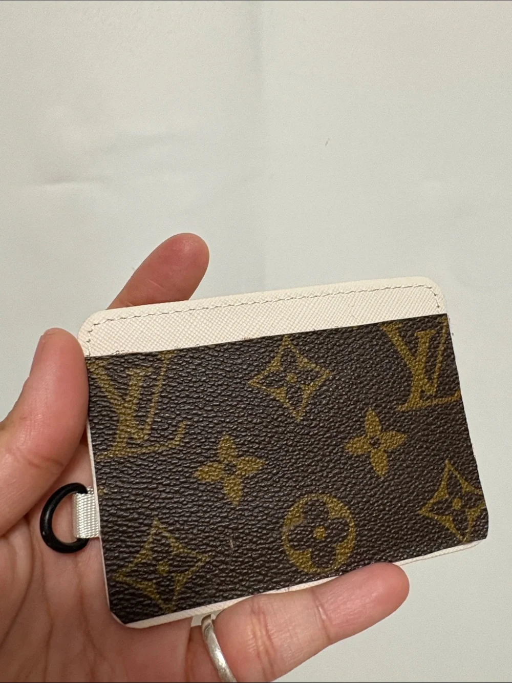 Upcycled Louis Vuitton Monogram Card Holder